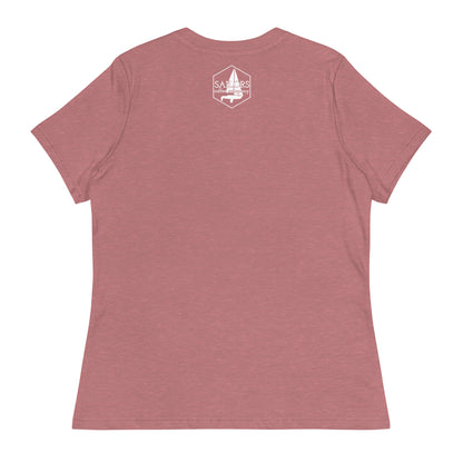 Women's Relaxed T-Shirt (Tack at 90 Jibe at All Angles)