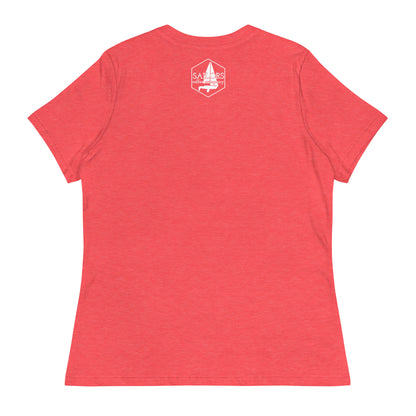 Women's Relaxed T-Shirt (Tack at 90 Jibe at All Angles)